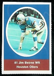 1972 Sunoco Stamps      241     Jim Beirne DP